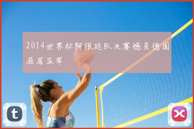 2014世界杯阿根廷队决赛憾负德国屈居亚军