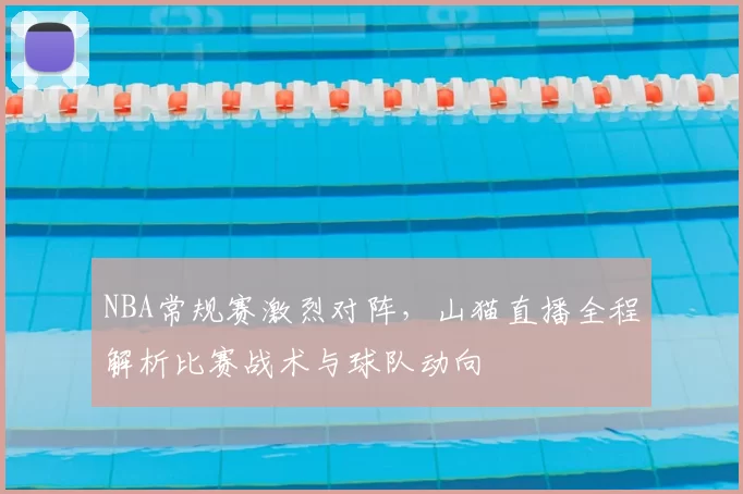 NBA常规赛激烈对阵，山猫直播全程解析比赛战术与球队动向