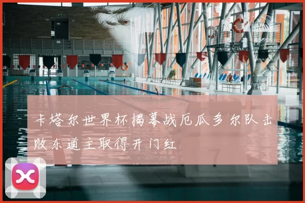 卡塔尔世界杯揭幕战厄瓜多尔队击败东道主取得开门红